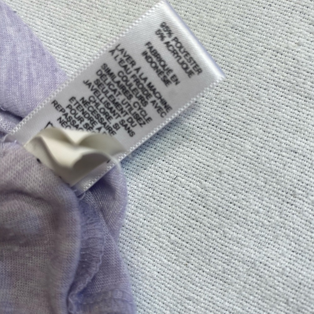 Express lavender tee shirt size S - Picture 5 of 11